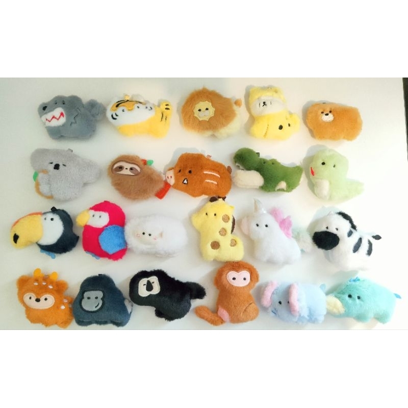 ตุ๊กตาน้องสัตว์ Kepelon animal plush magnet เลือกตัวได้ (แกะซองแล้ว ไม่มีซองนะคะ)