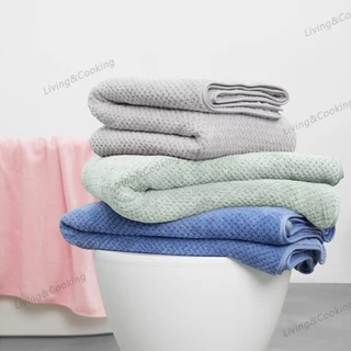 ผ้าเช็ดตัว พร้อมส่ง ซับน้ำดีขนไม่หลุด 90*170cm ผ้าขนหนู ขนาดใหญ่พิเศษ เนื้อนุ่ม ผ้าขนหนูอาบน้ำ