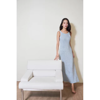 Umade melt me knit dress - เดรสยาว เดรสผ้าไหมพรม เดรสใส่ไปทะเล