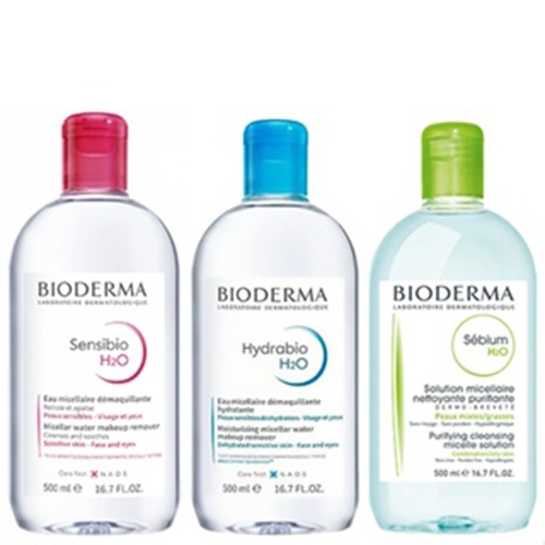 Bioderma Sensibio H2O 500ml คลีนซิ่งฝาชมพู สูตรอ่อนโยน