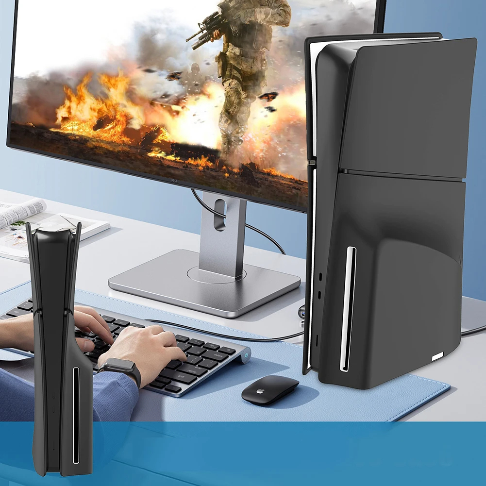 เคสซิลิโคนฝาเครื่อง PS5 SLIM กันฝุ่น กันน้ำ กันรอย - รูปที่ 4