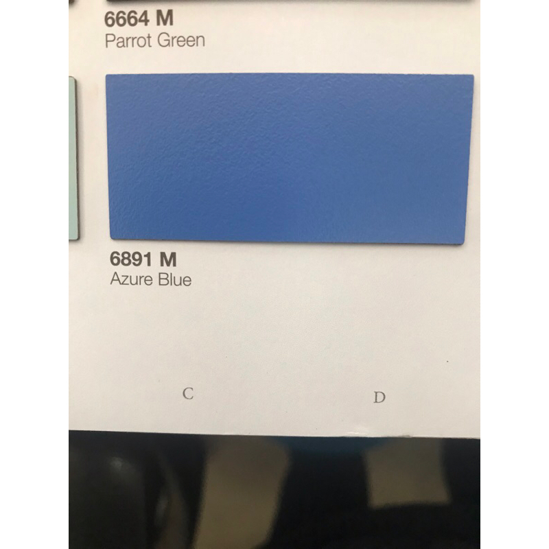 แผ่นโฟเมก้า สีพื้นโทนนำ้เงินด้าน ขนาด120x240ซม หนา 0.7 มม