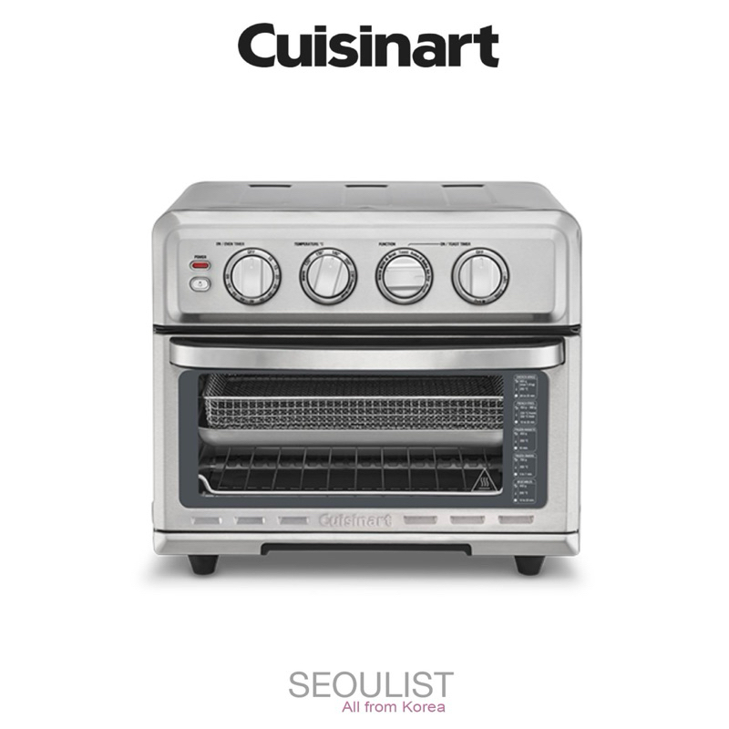[Cuisinart] Air Fryer Oven Toaster TOA-70KR 17L: หม้อทอดไร้น้ำมันขนาด 17 ลิตร
