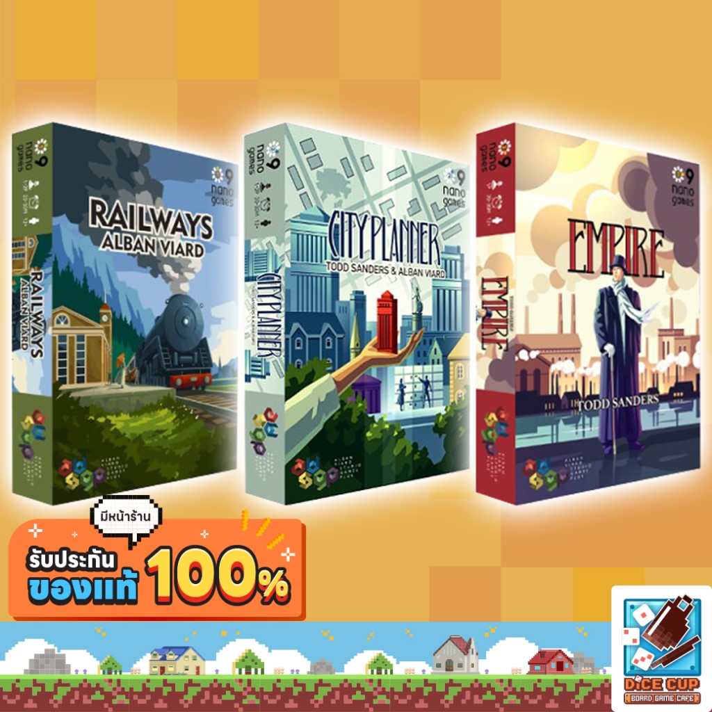 [ของแท้] Nano9Games Wave 1 Board Game