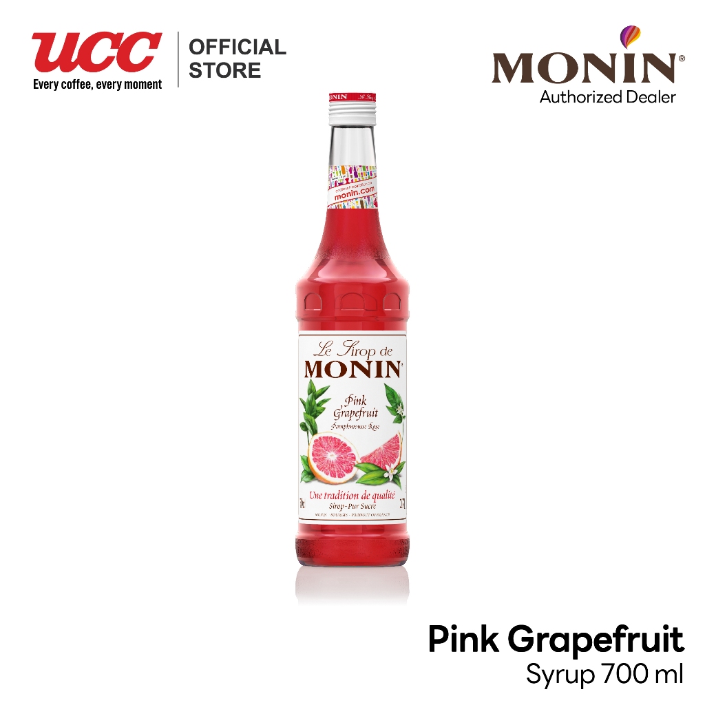 MONIN Pink Grapefruit Syrup น้ำเชื่อมกลิ่นพิ้งเกรปฟรุต 700ml.