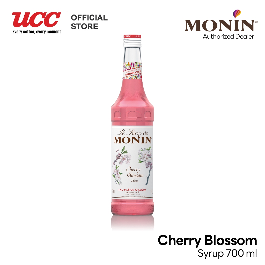 MONIN Cherry Blossom Syrup น้ำเชื่อมกลิ่นเชอร์รีบลอสซั่ม 700ml.