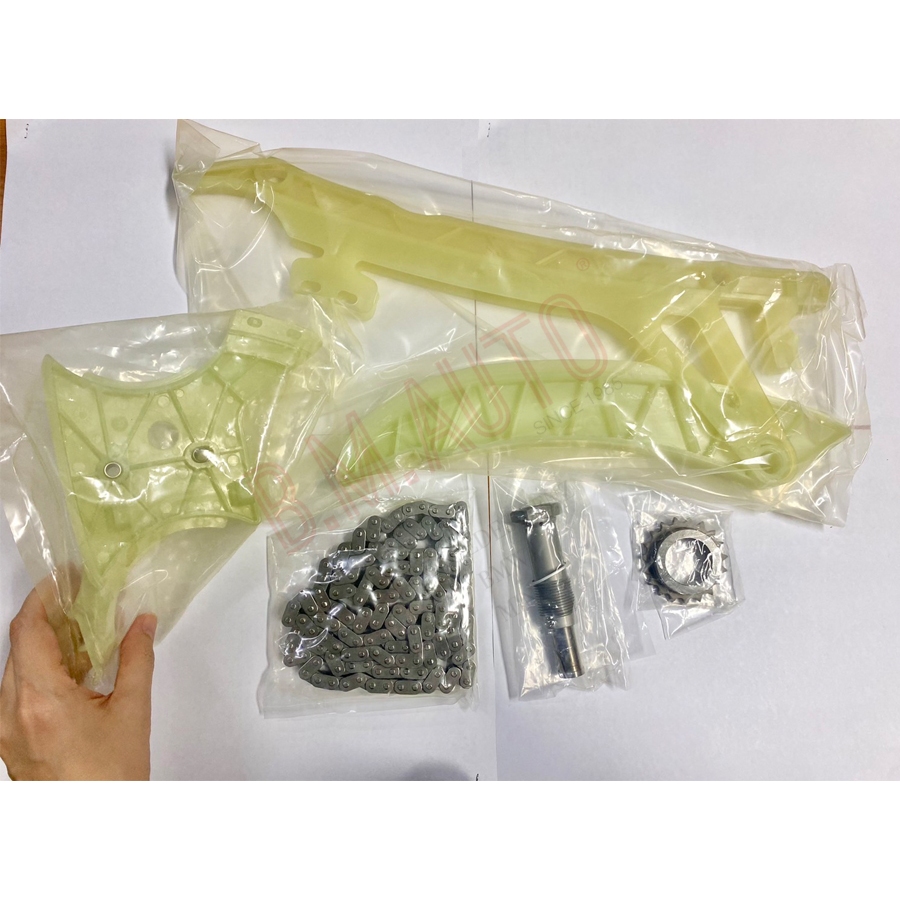 ชุดพลาสติกรางโซ่เครื่อง พลาสติกรางโซ่ BMW E84 F10 F30 N20 OE 11317592877 **ลูกค้าไม่มั่นใจทักแชทก่อนสั่งซื้อนะครับ