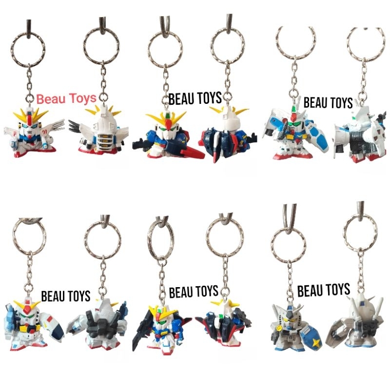 (ของแท้ ) พวงกุญแจ กันดั้ม Keyholder Gundam (แบบแยก) ของมีพร้อมจัดส่ง