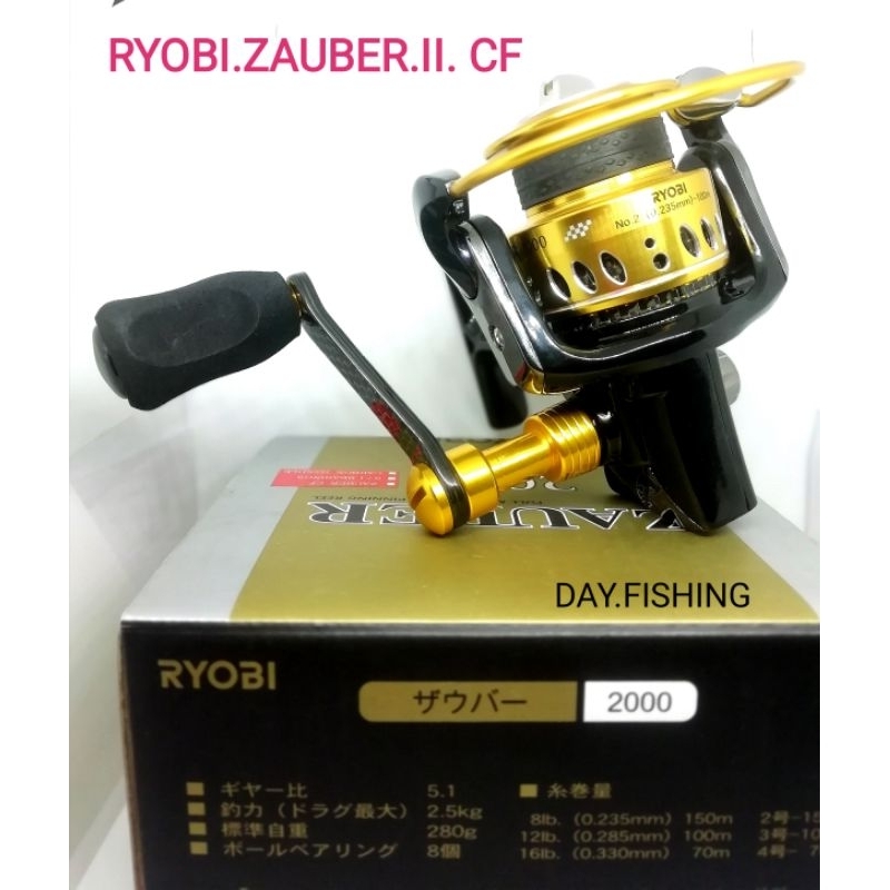 รอกตกปลา  อุปกรณ์ตกปลา  RYOBI.ZAUBRR.II.CF