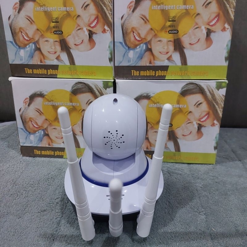 กล้องวงจรปิด Wifi Wirless ครบชุด กล้องวงจรปิดไร้สาย 3 เสา FULL HD 1080P 3.0 พิกเซล รองรับความจำสูงสุด 256GBแอฟYCC365PLUS