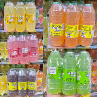 น้ำผลไม้ ตราเมษา maesa ส้ม สับปะรด ลิ้นจี่ องุ่น เมล่อน 155CC (แพ็ค 6 ขวด)