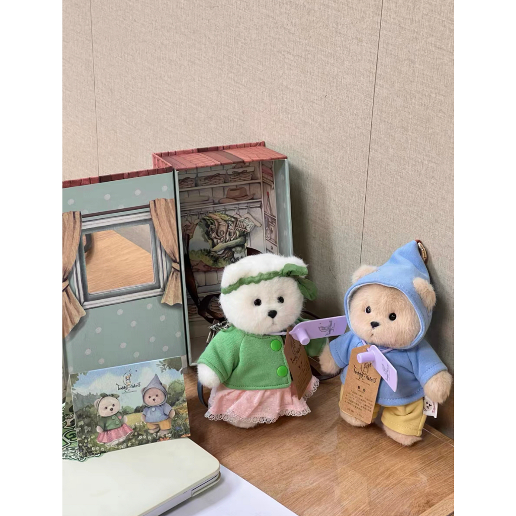พวงกุญแจน้องหมี teddy tales ขนาด 15 ซม.
