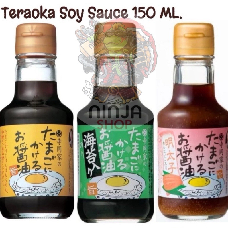 Teraoka Dashi Soy Sauce for Eggs 150ml ซอสถั่วเหลือง