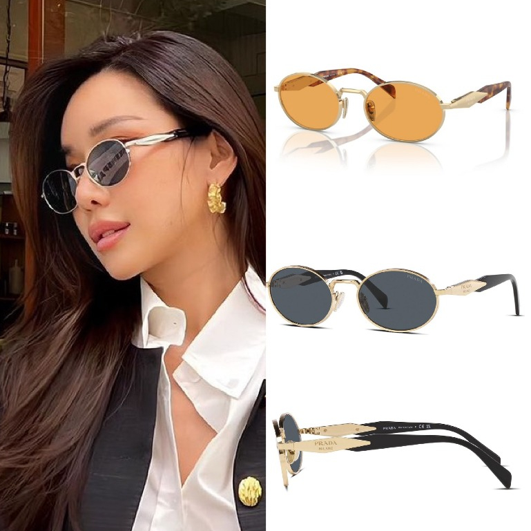 แว่นกันแดด Prada รหัส PR 65ZS ของแท้รับประกัน2ปี พร้อมอุปกรณ์ครบset ใส่ได้ทั้งชายและหญิง