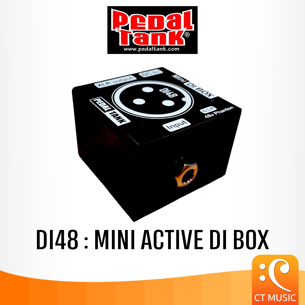PedalTank DI48 Mini Active DI Box​ Direct Box ดีไอ