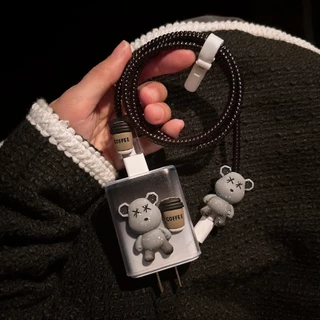 【 มาใหม่ 】เคสสายชาร์จ สำหรับ ออปโป oppo 33w สายชาร์จ ลายการ์ตูนน่ารัก Cable Bite vivo44W oppo80W oppo67w 18W