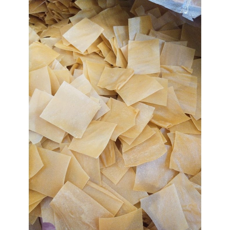 ข้าวเกรียบพม่าเต้าหู้แผ่น ข้าวเกรียบหัวหอมเจ มังสวิรัติ ฮาลาล สามารถทานเล่นหรือเป็นกับข้าวก็ได้ ขนาด/400กรัม/800กรัม - รูปที่ 3