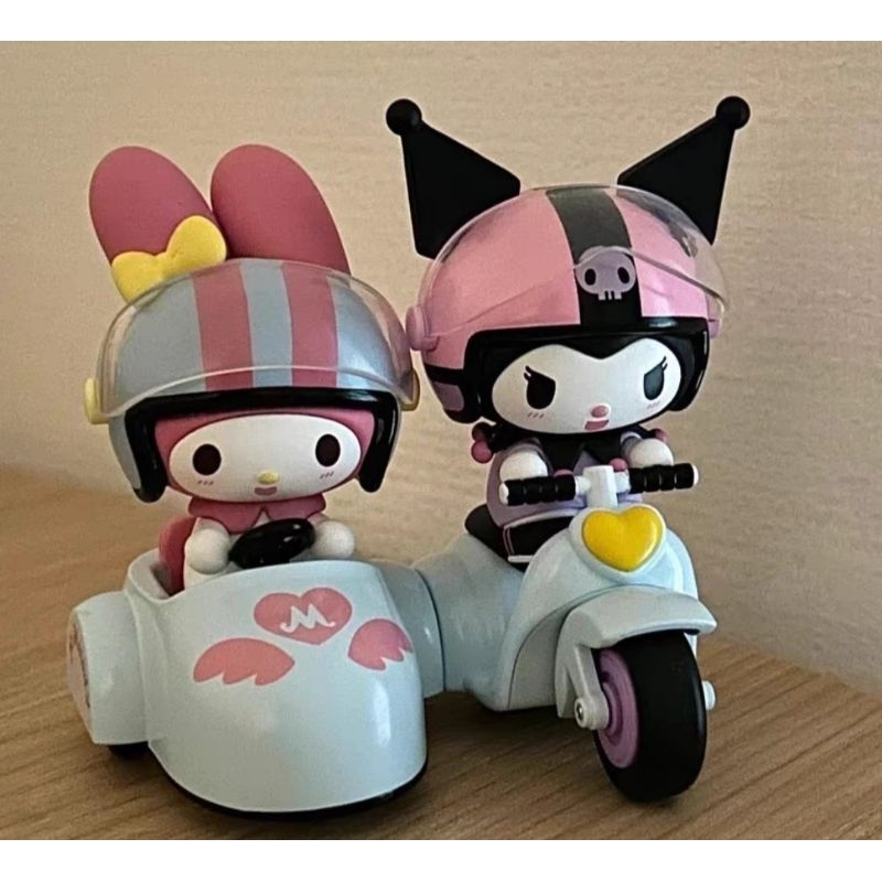 ขายคู่ พร้อมกล่อง My melody & Kuromi Popmart มายเมโลดี้และคุโรมิ