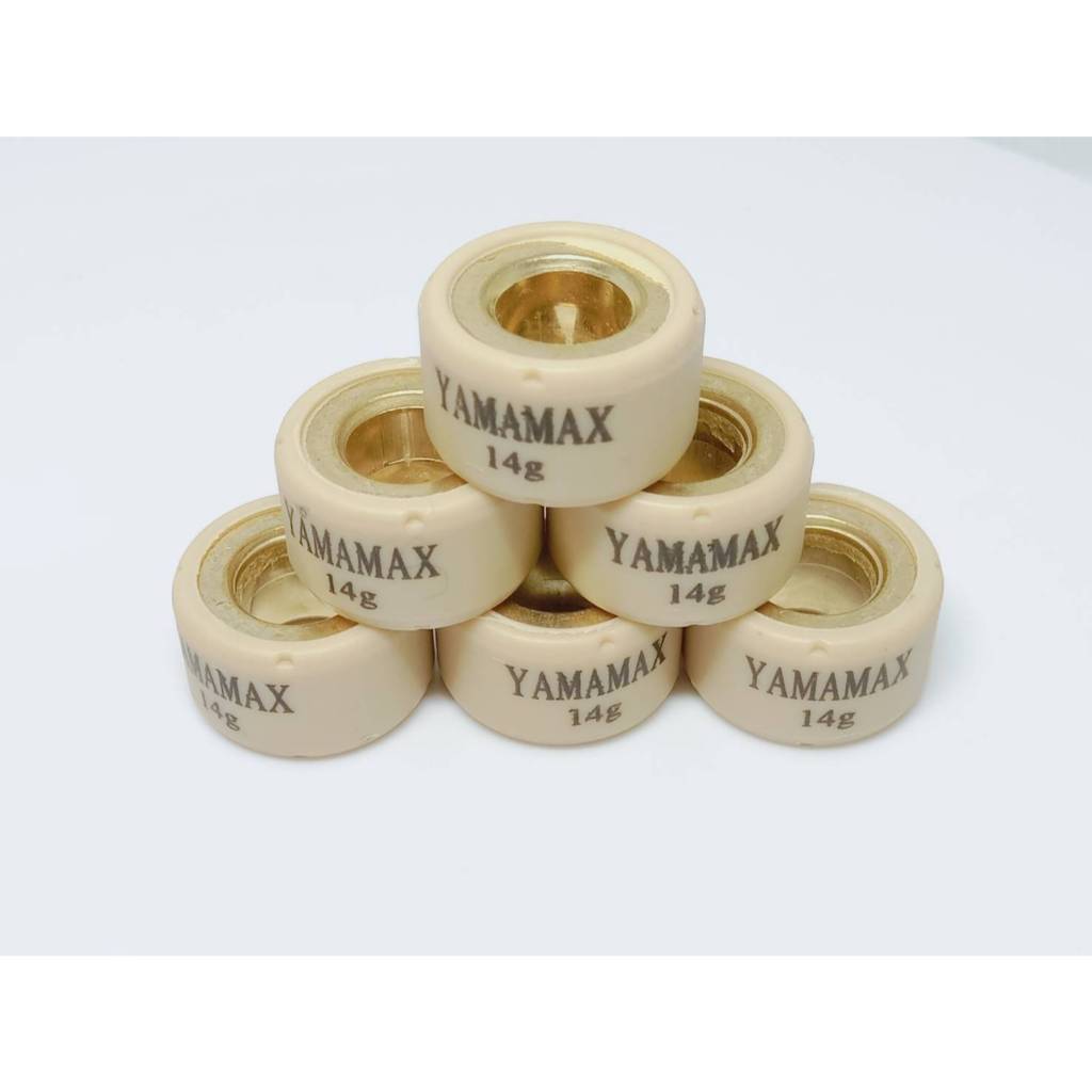 เม็ดคลัทช์ / ROLLER SET WEIGHT / 33S-E7632-00 / สำหรับ MIO-125, N-MAX, AEROX, NOUVO-135, FINO-125 I