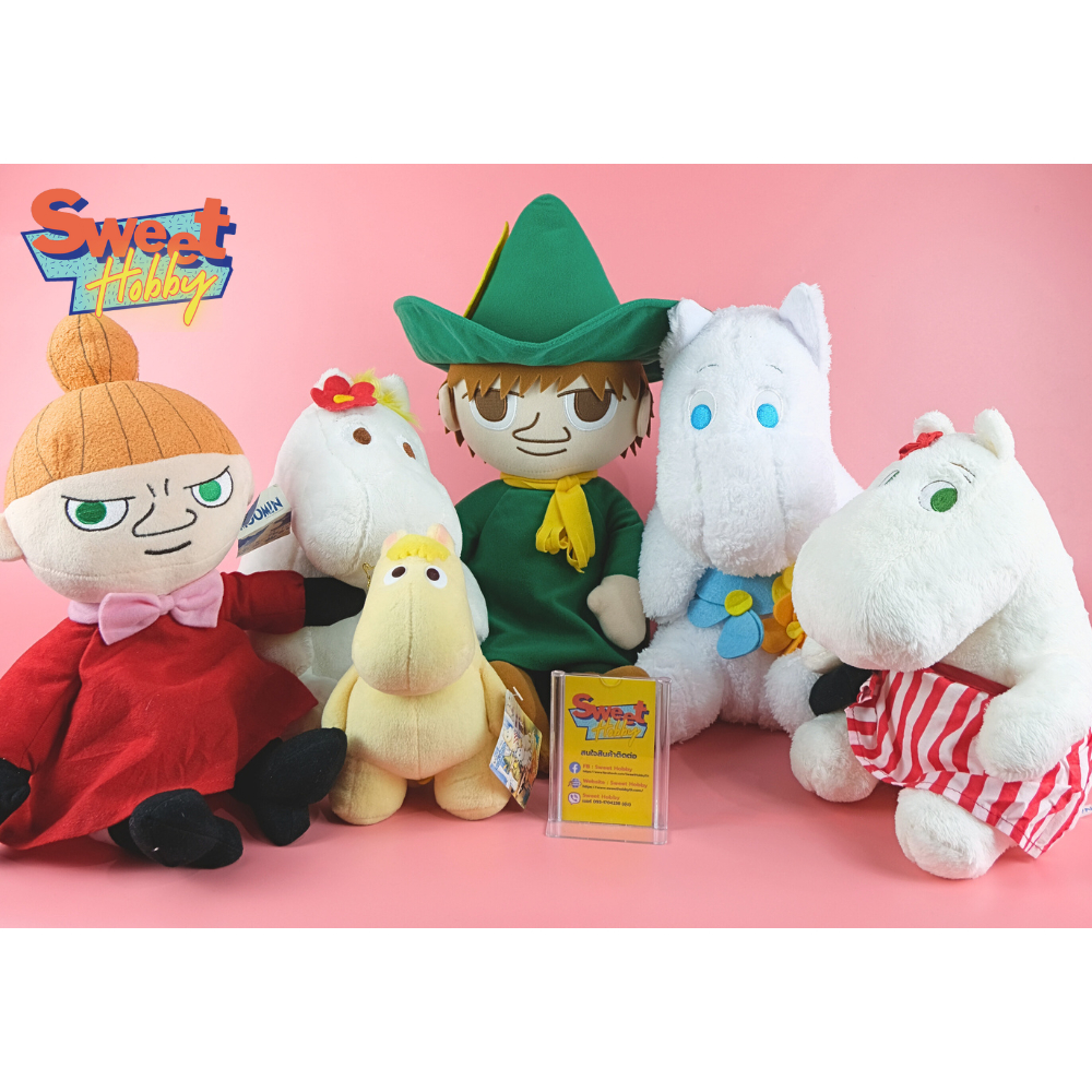 (ของแท้ พร้อมส่ง) ตุ๊กตา Moomin มูมิน ขนาด 8 - 45 cm