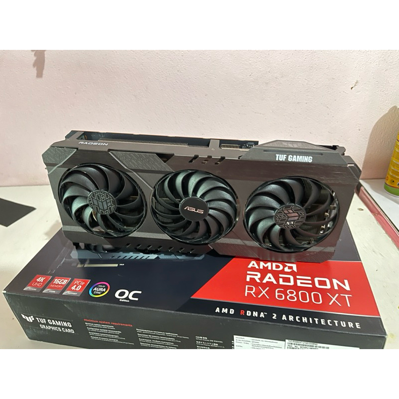 การ์ดจอ Asus TUF RX6800XT