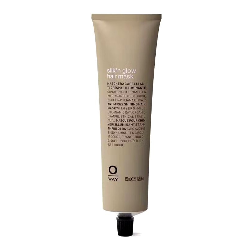 OWAY Silk'n Glow Hair Mask มาส์กไบโอไดนามิค ผมแห้งเสีย ชี้ฟู ไม่มีน้ำหนัก ให้นุ่มลื่นตั้งแต่ครั้งแรก