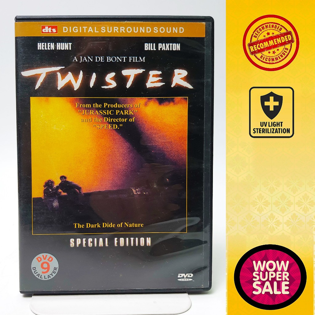 DVD ภาพยนตร์ฮลลีวูด Twister ทอนาโดมฤตยูถล่มโลก แผ่น dual Layer