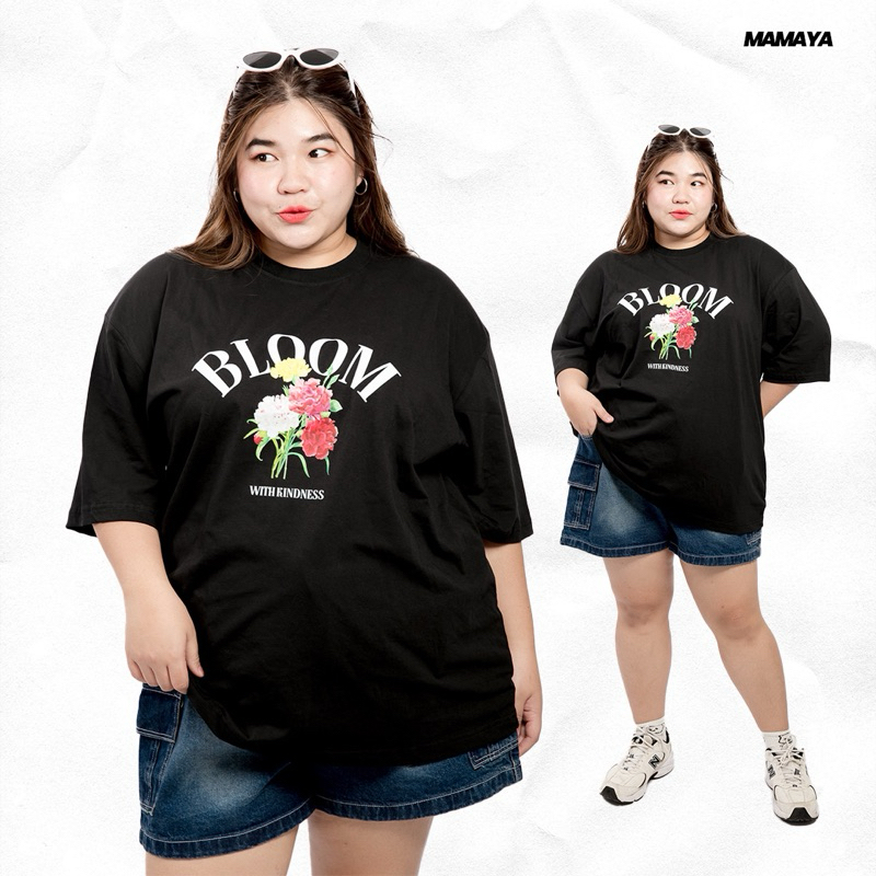 MAMAYA - รวมเสื้อยืดคนอ้วนแขนสั้นไซส์ใหญ่ แนวสตรีท #plussize ใส่ได้ทั้งชายและหญิง