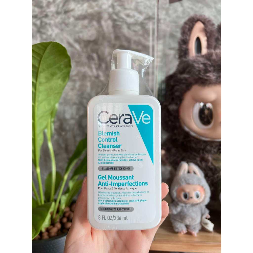 Cerave Blemish Control Cleanser 236ml. ฉลากไทย