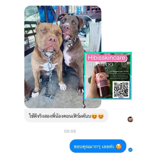 แชมพูสุนัข Hibiscrub ขนาด 500 มล (แชมพูพรีเมียม) แถมฟรีแปรงทุกออร์เดอร์ ผิวแข็งแรง ยีสต์ รา