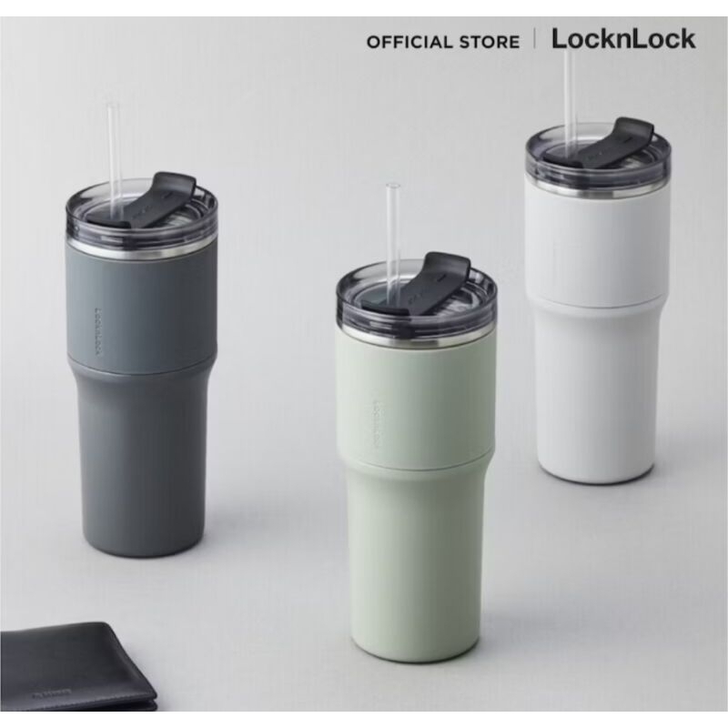 0LocknLock แก้วน้ำเก็บอุณหภูมิ Metro Drive Tumbler ความจุ 650 ml. รุ่น LHC4277S