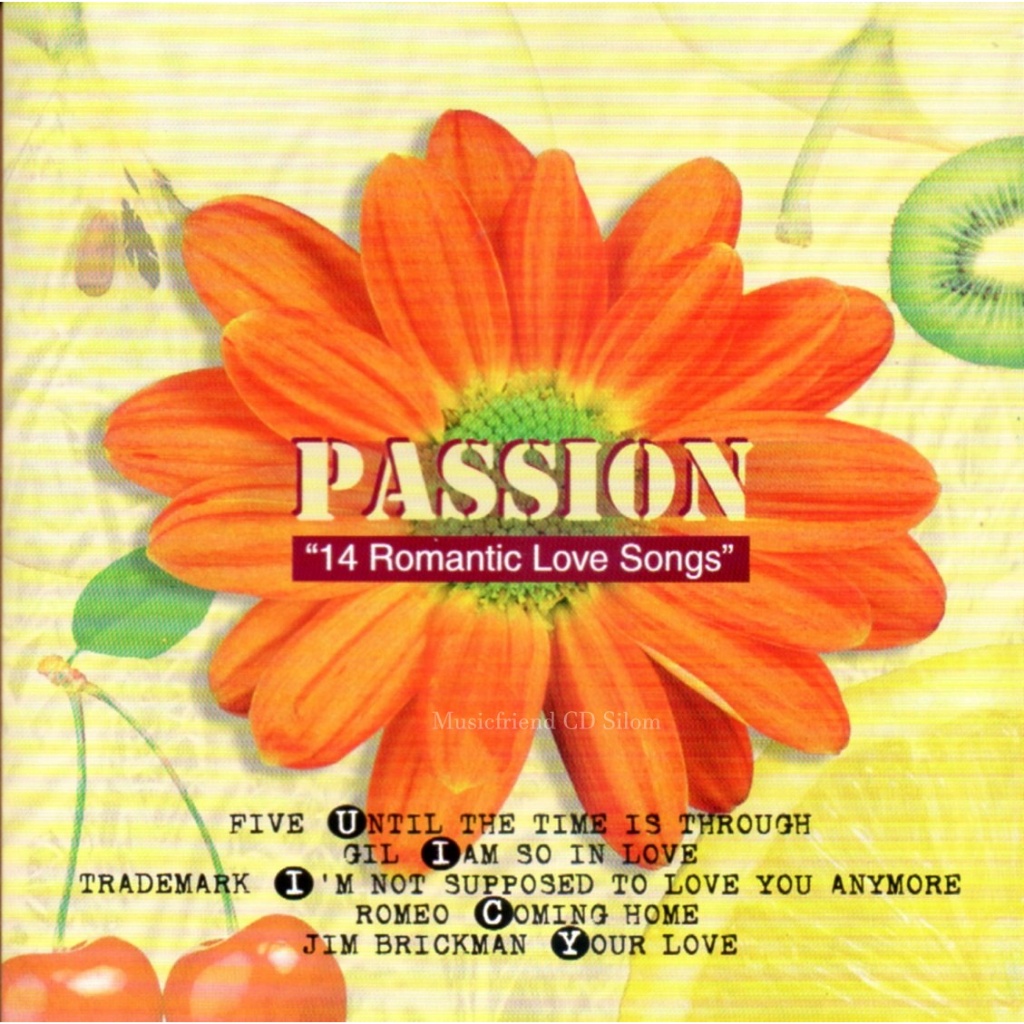CD,Passion 14 Romantic Love Songs (Various Artists)(1999)(Thai)