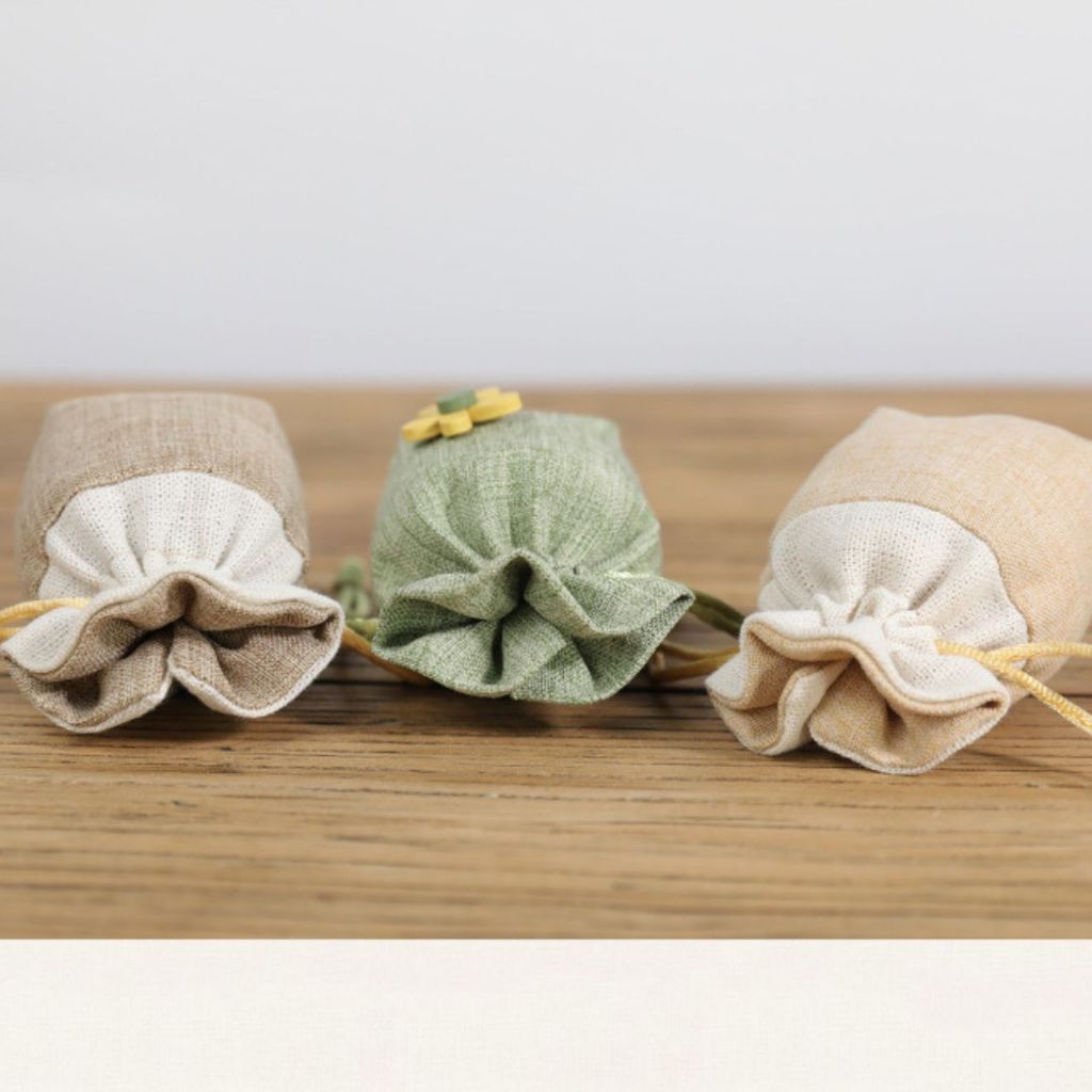 handmade ซอง two tone ถุงหูรูด ของชำร่วย ใส่สมุนไพร บรรจุเครื่องหอม ถุงผ้า เครื่องแขวน ถุงเปล่า เทศกาล งานบวช งานแต่ง ราคา ถูกที่สุด ดีลบีเคเค แกลเลอรีภาพที่ 6