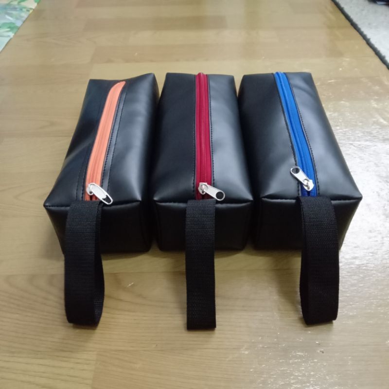 กระเป๋าจัดเก็บเครื่องมือช่าง หนังpvcกันน้ำ มีสายคล้อง พกพาสะดวก มี2ขนาด