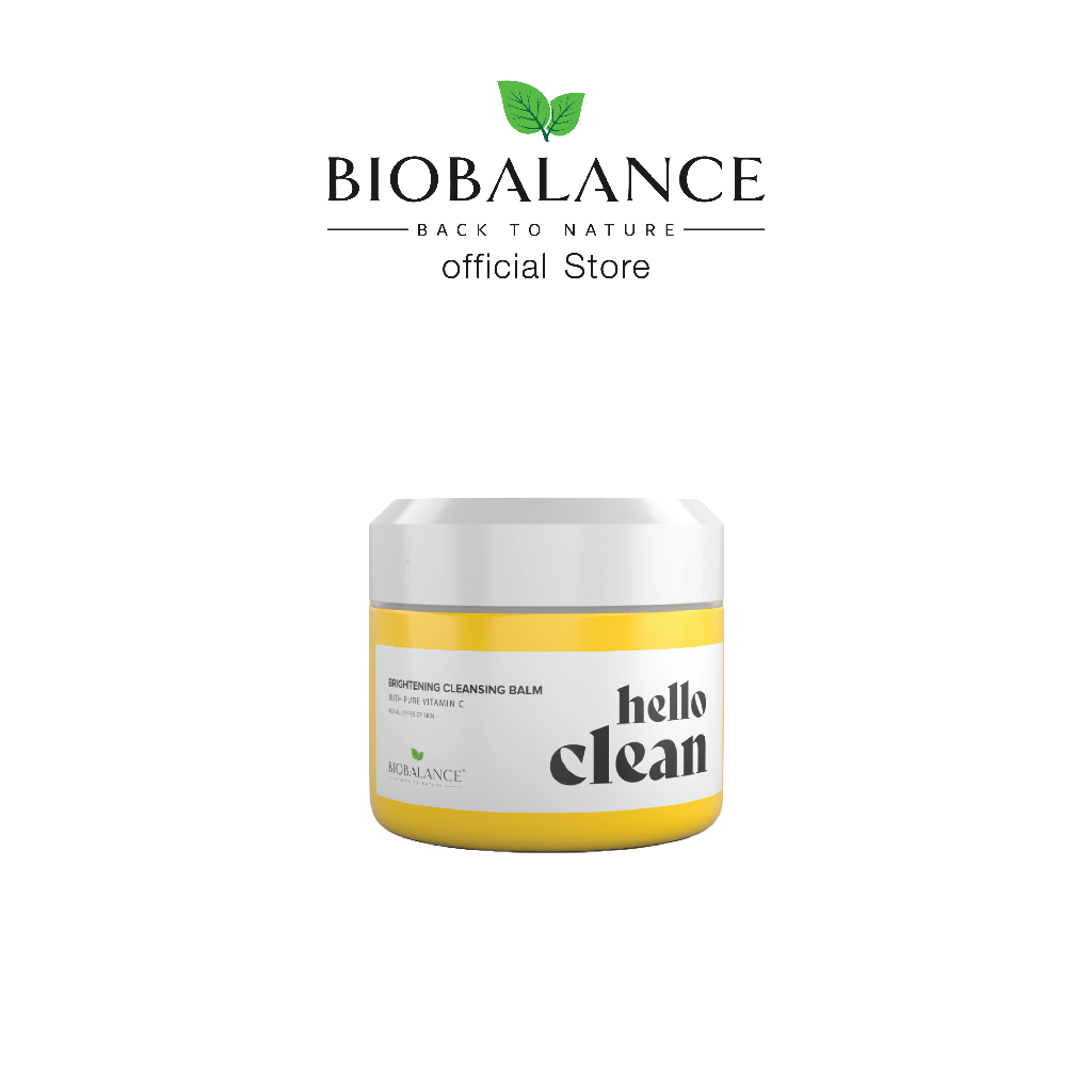 BIOBALANCE HELLO CLEAN BRIGHTENING CLEANSING BALM 100ML