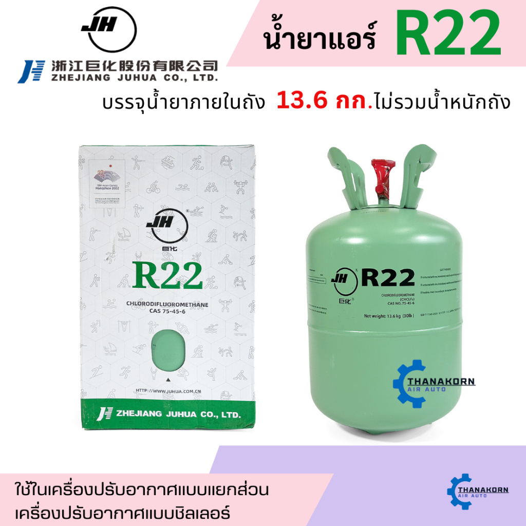 น้ำยาแอร์ R22 13.6 กก. ถูกที่สุด พร้อมโปรโมชั่น ก.ค. 2026 | BigGoเช็ค ...