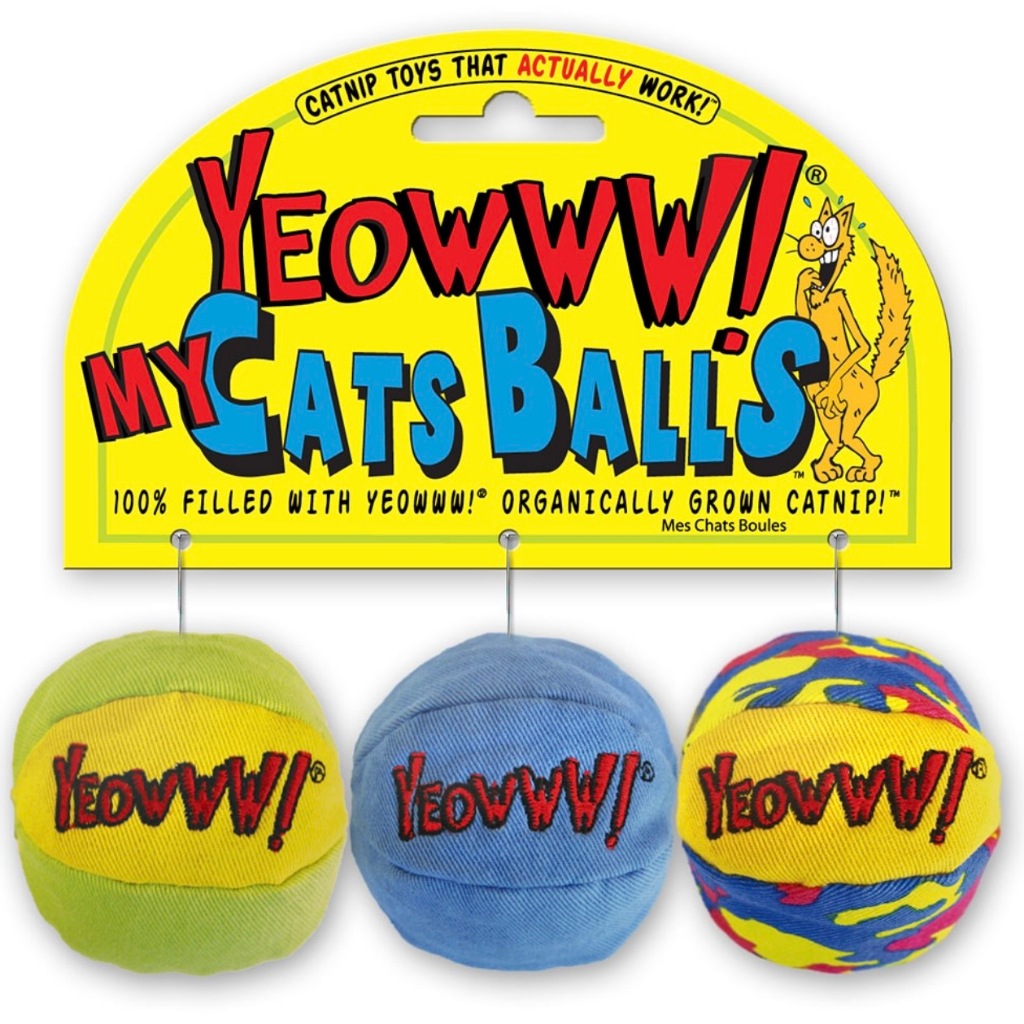 Yeowww!*My Cats Balls*Pack 3*ลูกบอลแพ็ค 3 ลูก