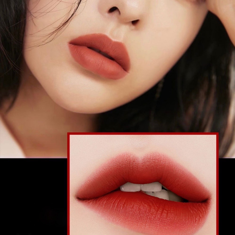 M452 SVMY ลิปสติก เนื้อแมตต์กํามะหยี่ สีสวย ให้ความชุ่มชื้น กันน้ำ ติดทน - รูปที่ 4