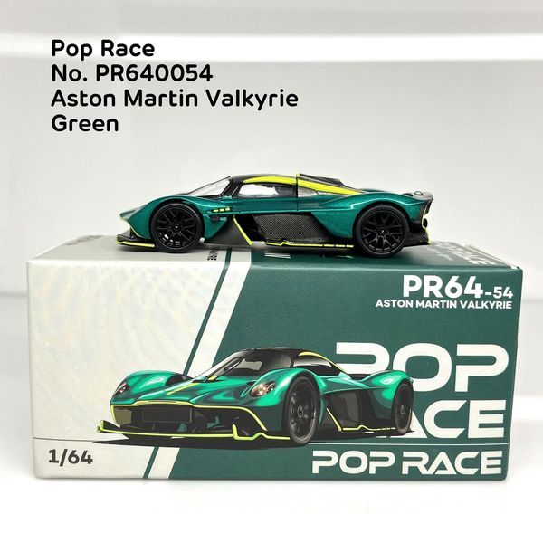 Pop Race No.PR640054 Aston Martin Valkyrie - Green