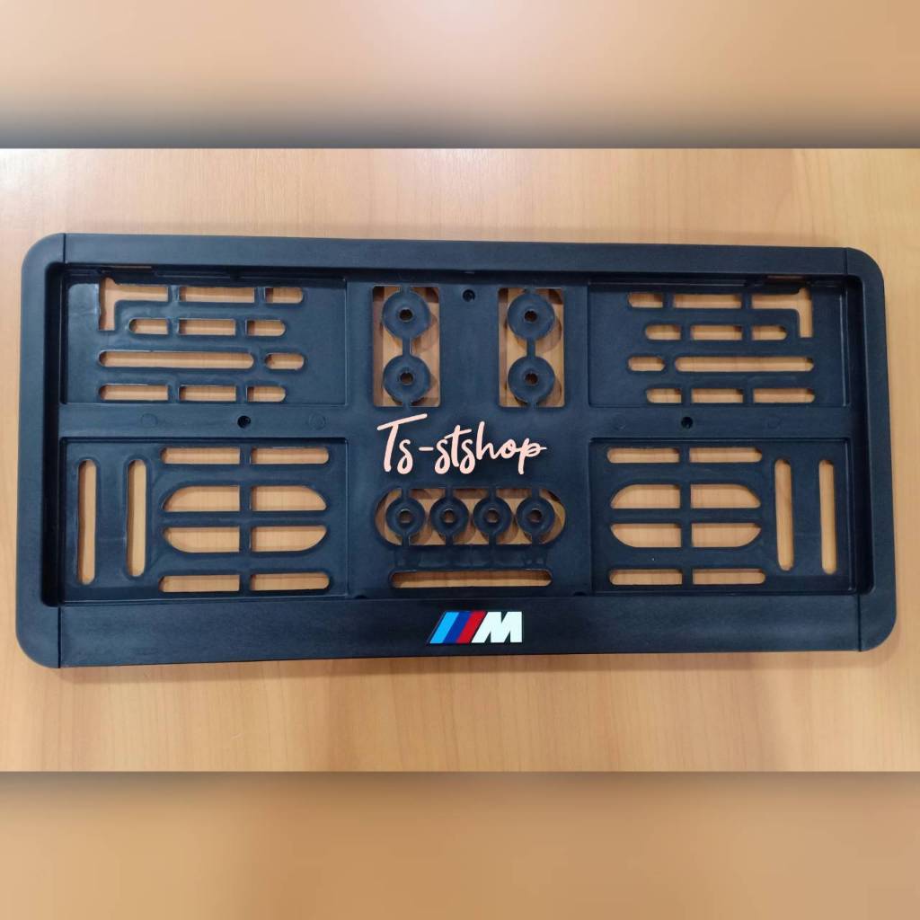 ♦ราคาโรงงาน กรอบป้ายทะเบียนรถยนต์ตัวนูน โลโก้ BMW M **ลูกค้าสั่งมากกว่า 10 ชุด รบกวนกดสั่ง 2 ครั้งนะคะ