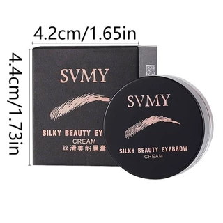 N453 SVMY เจลเขียนคิ้วตลับ พร้อมแปรง เนื้อเนียนนุ่ม เกลี่ยง่าย กันน้ำ ติดทน ขนาด 6 กรัม