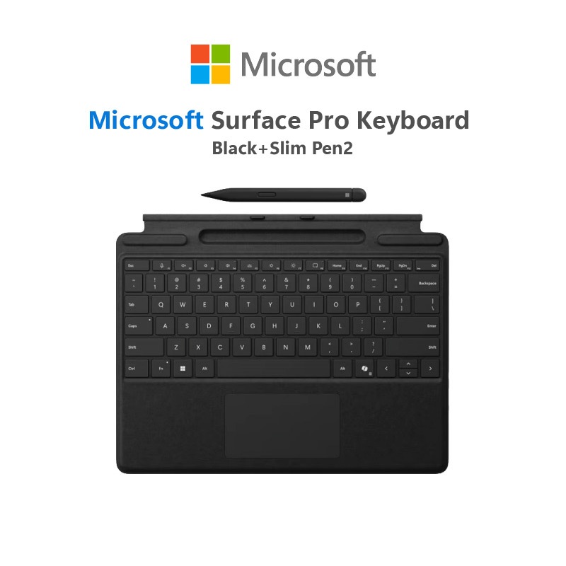 Microsoft Surface Pro Keyboard Copilot key with Slim Pen2