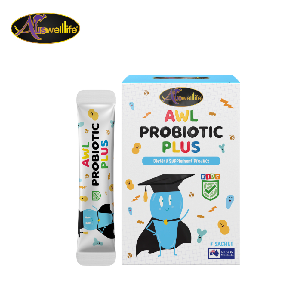 AWL Probiotic Plus  โปรไบโอติก พลัส ขนาด 1 กล่อง บรรจุ 7 ซอง ราคา 390 บาท (Auswelllife)