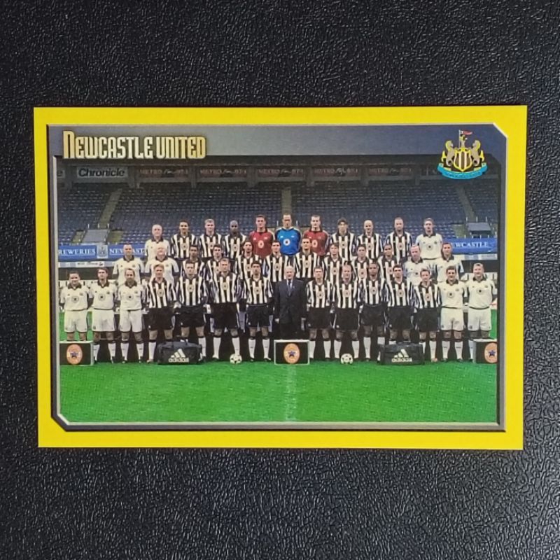 สติ๊กเกอร์ฟุตบอล TEAM PHOTO MEGA MILLENNIUM BIG MERLIN PREMIER LEAGUE 2000 SOCCER STICKER COLLECTIONS