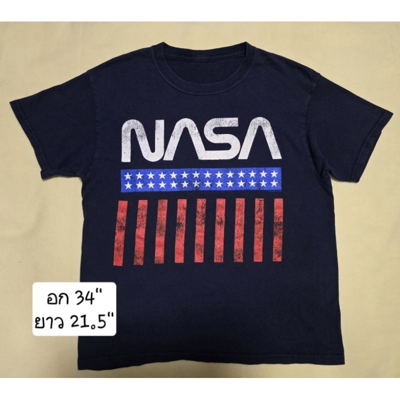 เสื้อเด็กมือสอง - สีกรม NASA