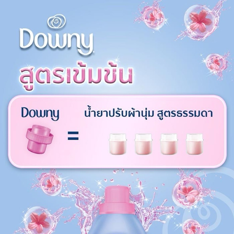 [ 3 ถุง ] 🪻Downy 🌹น้ำยาปรับผ้านุ่ม  2 แถม 1 ถุง 470-500 ml. สูตรเข้มข้น ชนิดถุงเติม หอมยาวนาน ดาวน์นี่ - 6