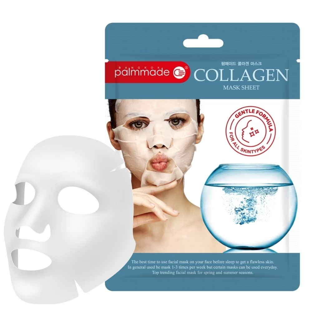 ปาล์มเมด คอลลาเจน มาส์ก ชีท PALMMADE COLLAGEN MASK SHEET (1 pcs)