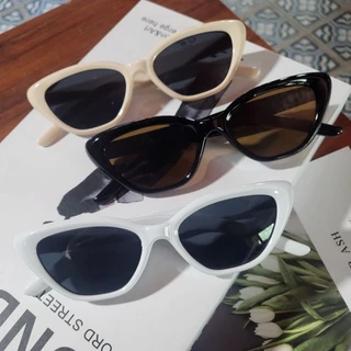🔥พร้อมส่ง🔥 แว่นตาแฟชั่น แว่นตากันแดด ||18168|| ทรงแคทอาย [[ร้านไทย🇹🇭จัดส่งจากกรุงเทพ]]