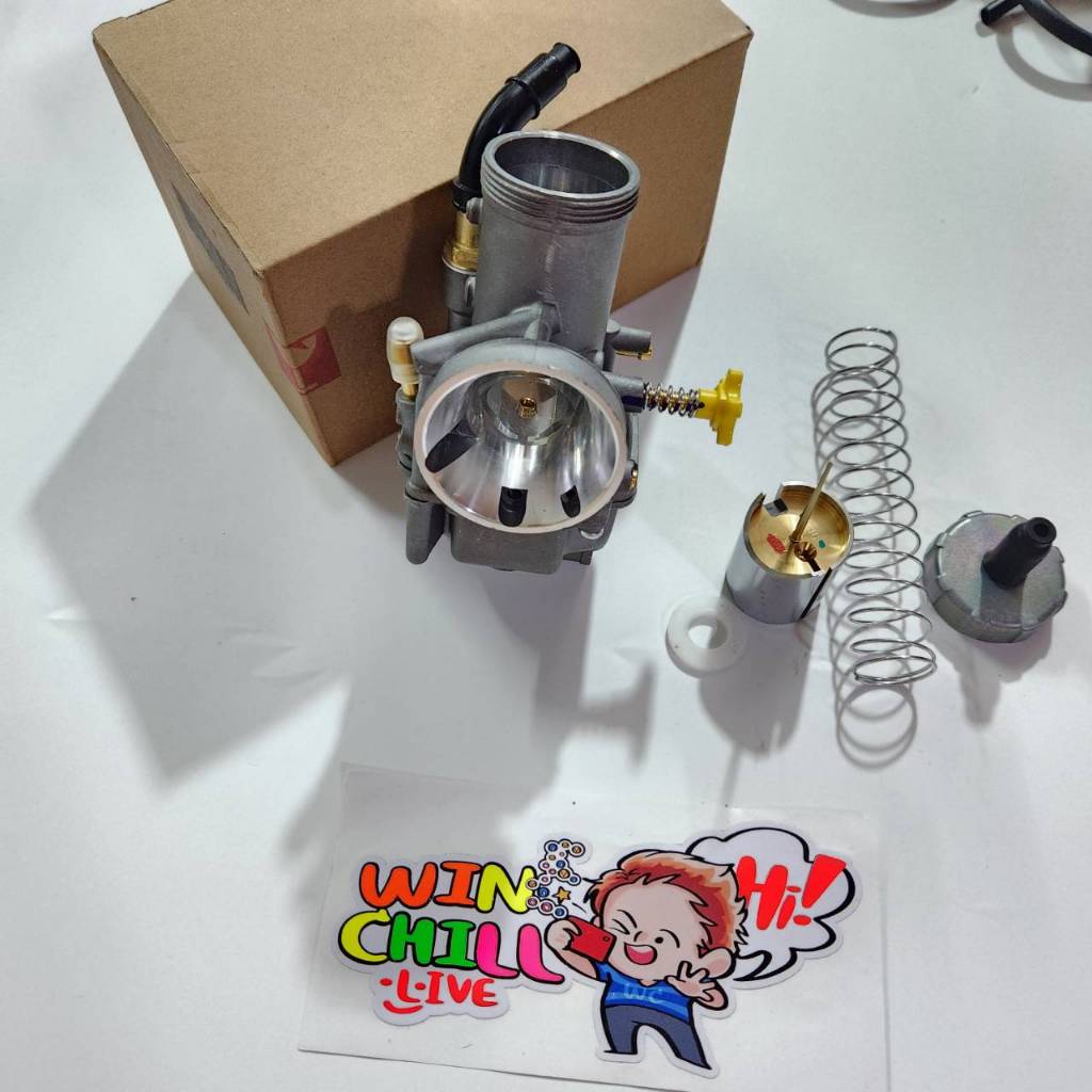 คาร์บู NSR งานOEM กลึงปาก 30 มิล ลูกเร่งทองเหลือง LS / SONIC / MIO / WAVE125R / WAVE125S / NSR / DASH