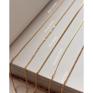 *กรุณาระบุลายสร้อยที่ต้องการในช่อง หมายเหตุ เท่านั้น*A.piece สร้อยพร้อมจี้ [stainless steel] Zodiac